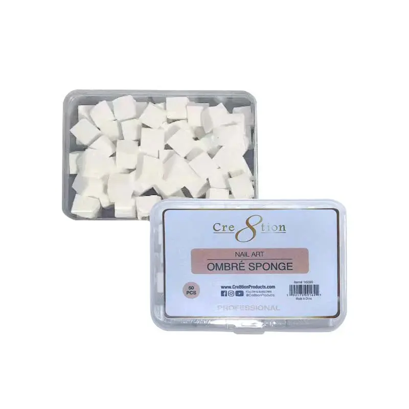 Cre8Tion Professional Ombre Sponge Kit – 50 Precision Sponges Per Box 1