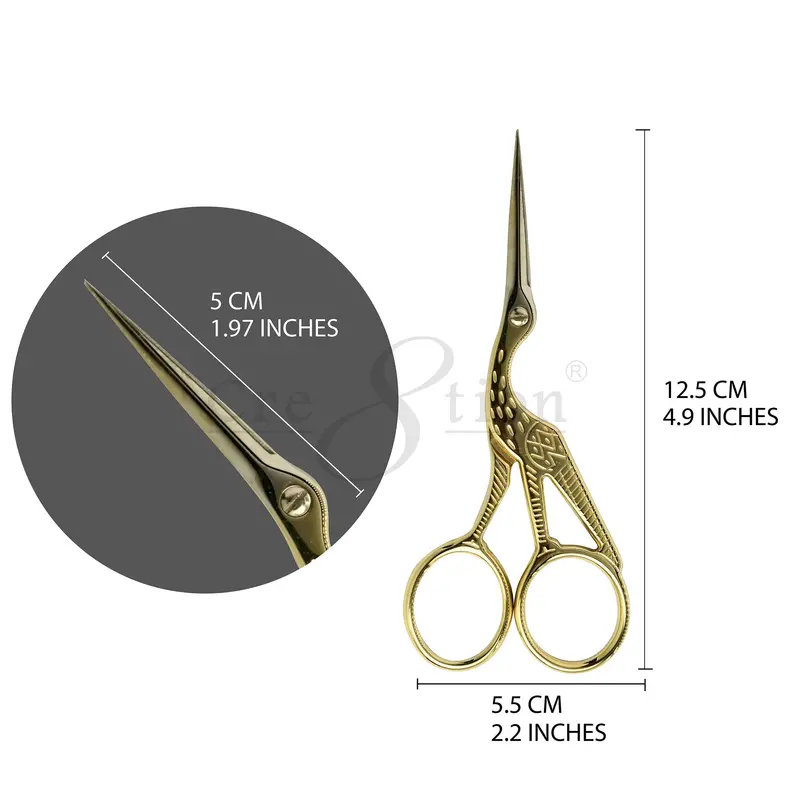 Cre8Tion Professional Stainless Steel Scissors – Model S04 1