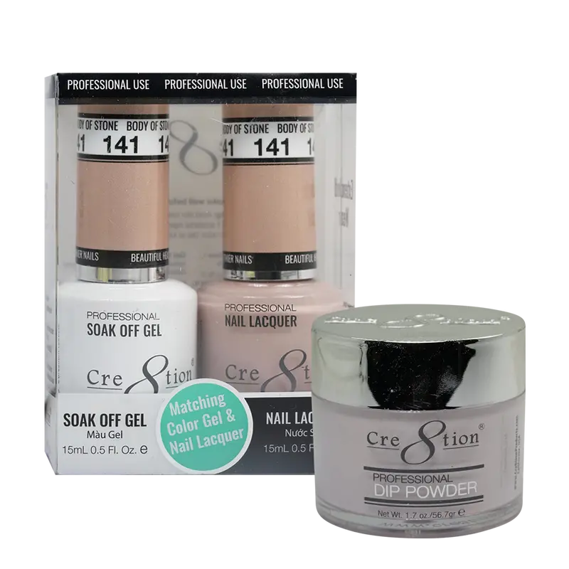Cre8Tion Relaxed Chic Trio – 'Laid Back Recliner' Casual Nail Set #141 1