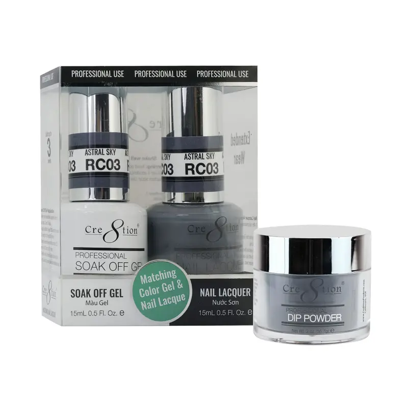 Cre8Tion Rustic Trio Rc03 Astral Sky Nail Collection 1