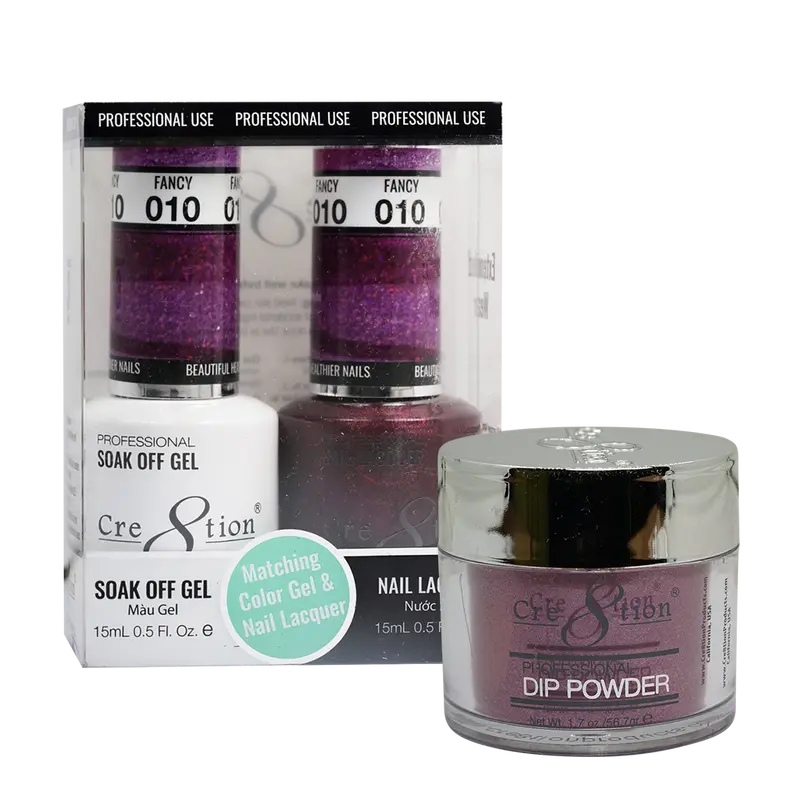 Cre8Tion Shimmery Nail Trio: Fancy Collection 10 1
