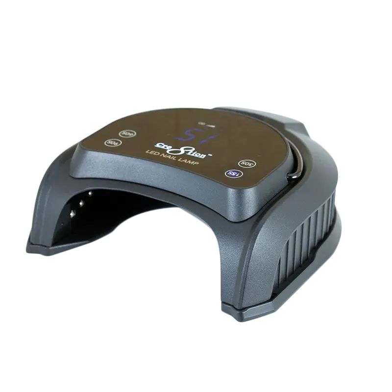 Cre8Tion Signature Cordless Led Nail Lamp – Professional Black Model 1