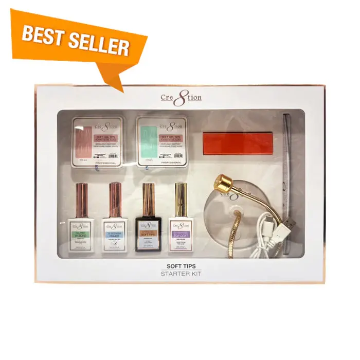 Cre8Tion Soft Tip Acrylic Nail Starter Kit 1