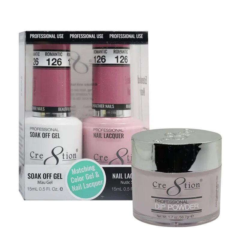 Cre8Tion Tender Romance Trio – Soft & Dreamy Nail Art Collection #126 1