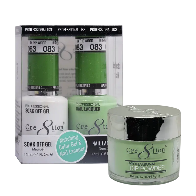Cre8Tion Trio Matching Nail Polish Set – Big Tip 83 1