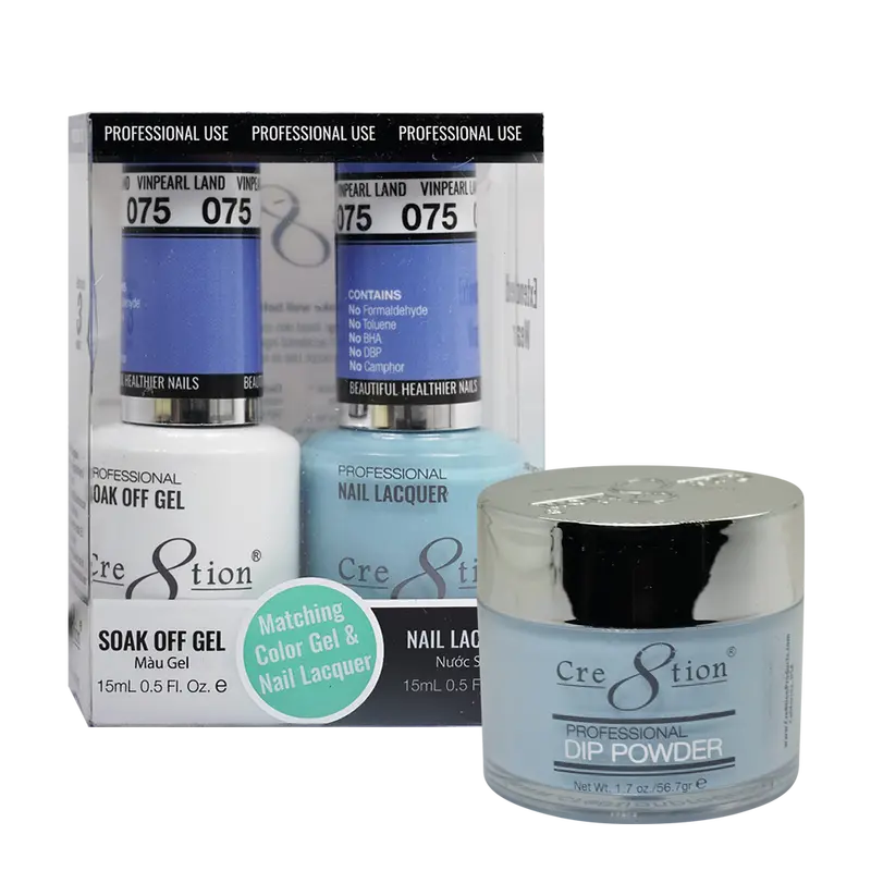 Cre8Tion Trio Matching Nail Polish Set – Wishing Well 75 1