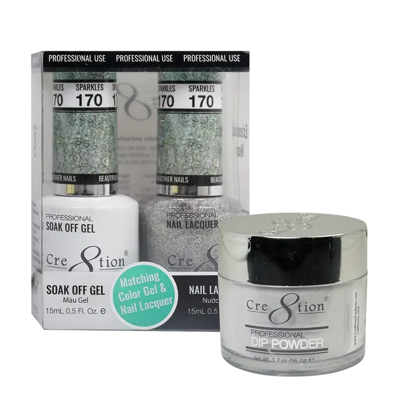 Cre8Tion Trio Matching Set 170: Sparkles Collection 1