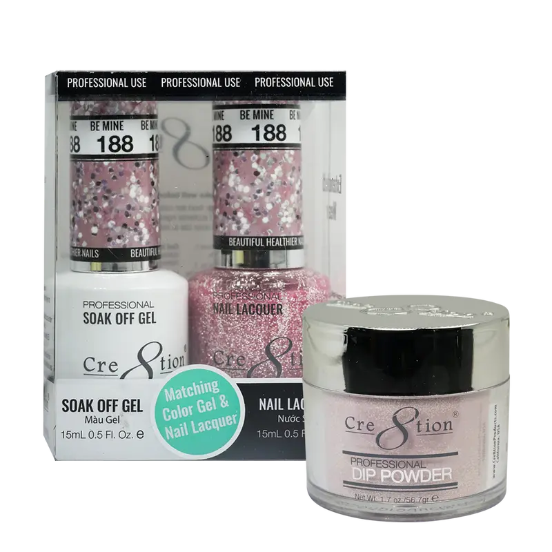 Cre8Tion Trio Matching Set 188: Be Mine Collection 1