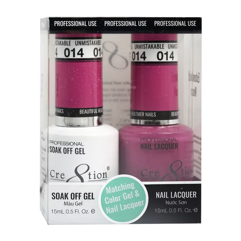 Cre8Tion Unmistakable Statement Gel Polish 1