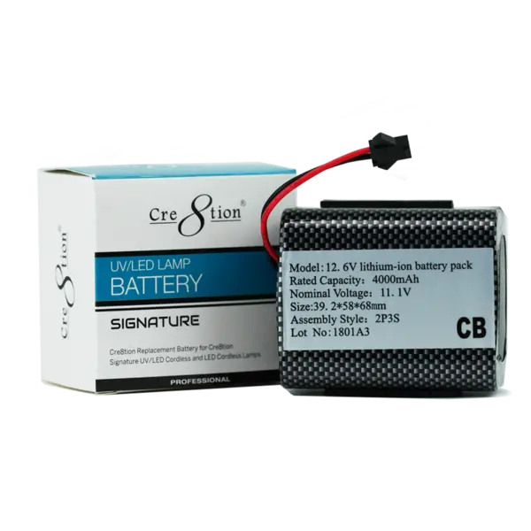 Cre8Tion Uv/Led Lamp Replacement Battery Pack 1
