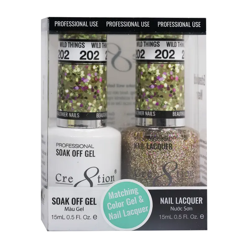 Cre8Tion Wild Things Expressive Gel & Nail Color Pair 1
