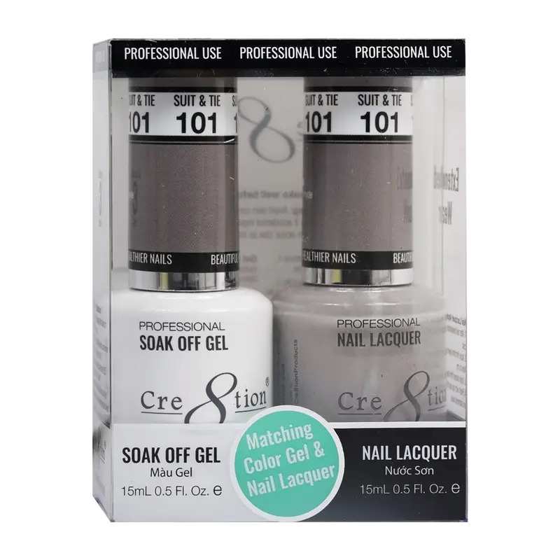 Cre8Tion Winterfell Gel Polish & Matching Nail Lacquer 1