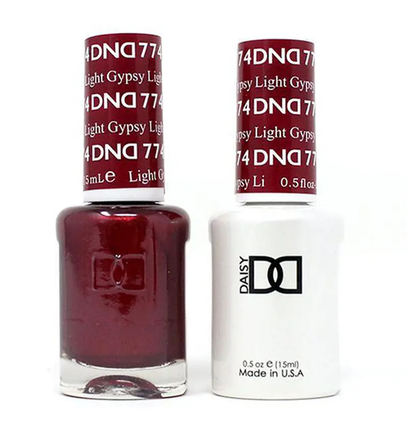 Daisy Dnd 774 Gypsy Light Gel & Lacquer Duo – Sun-Kissed Beige-Pink 1