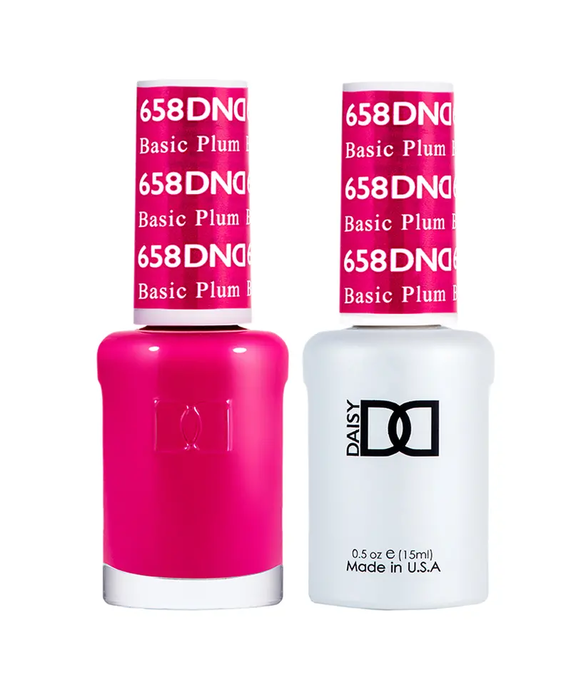Daisy Dnd Basic Plum Gel & Nail Polish Pair 1
