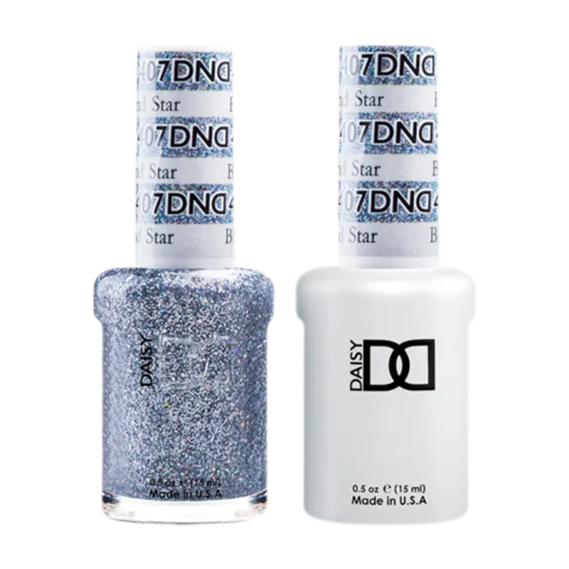 Daisy Dnd Black Diamond Star Gel & Nail Polish Pair 1