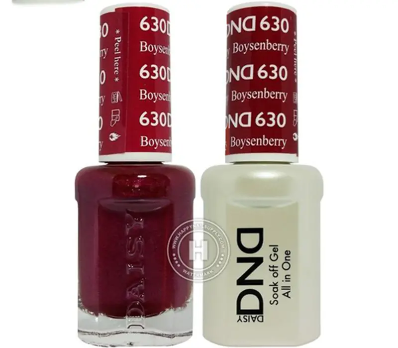 Daisy Dnd Boysenberry Gel & Nail Polish Duo 1