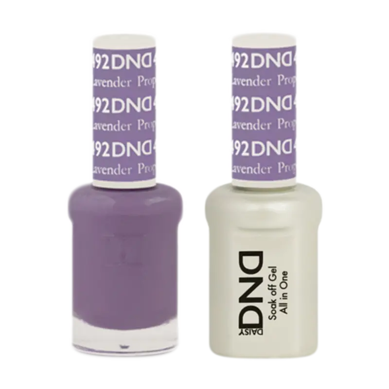 Daisy Dnd Dual-Finish Nail Color Set – Lavender Prophet #492 1