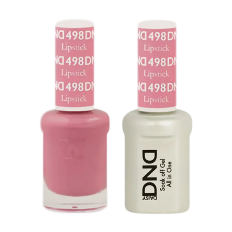 Daisy Dnd Dual-Formula Nail Color Set – Lipstick #498 1