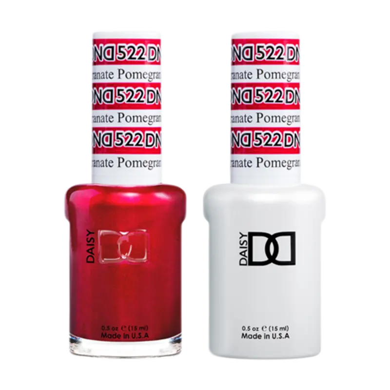 Daisy Dnd Dual-Formula Polish Set – Pomegranate #522 1