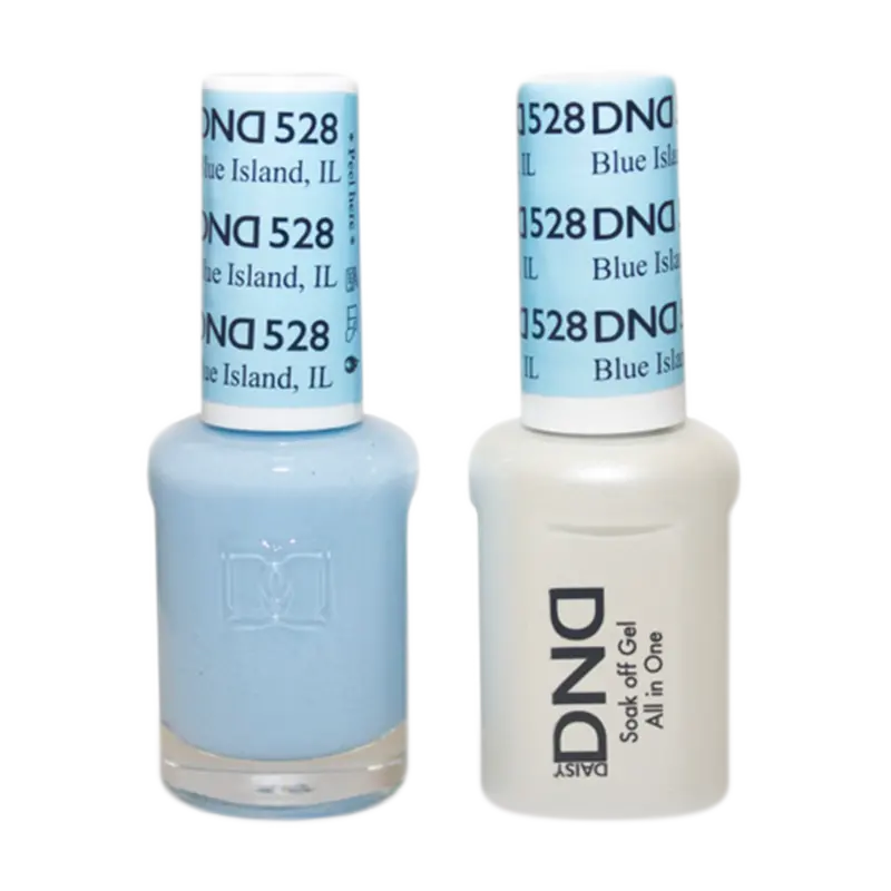 Daisy Dnd Dual-System Nail Color – Blue Island #528 1