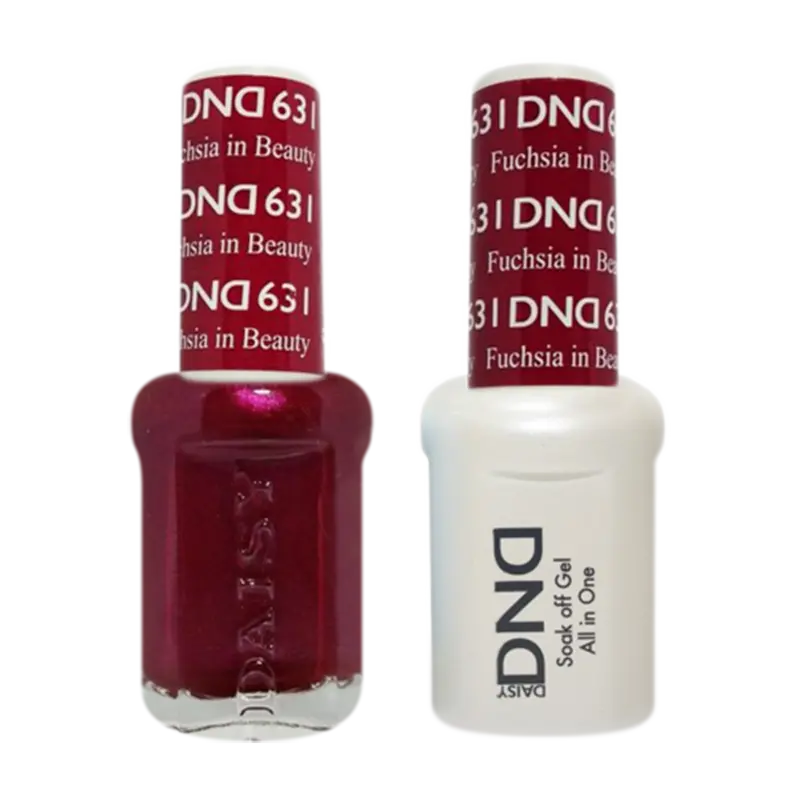 Daisy Dnd Fuchsia In Beauty Gel & Lacquer Pair 1