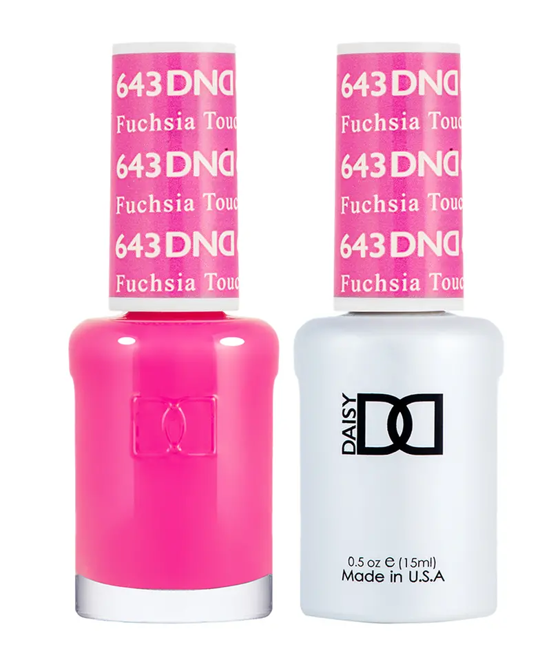Daisy Dnd Fuchsia Touch Gel & Nail Polish Pair 1