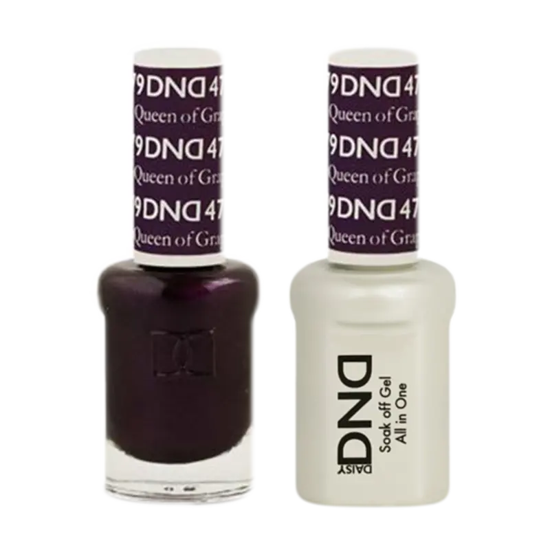 Daisy Dnd Gel And Lacquer Set – Queen Of Grape #479 1