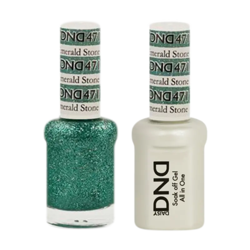 Daisy Dnd Gel + Classic Nail Lacquer Combo – Emerald Stone #471 1