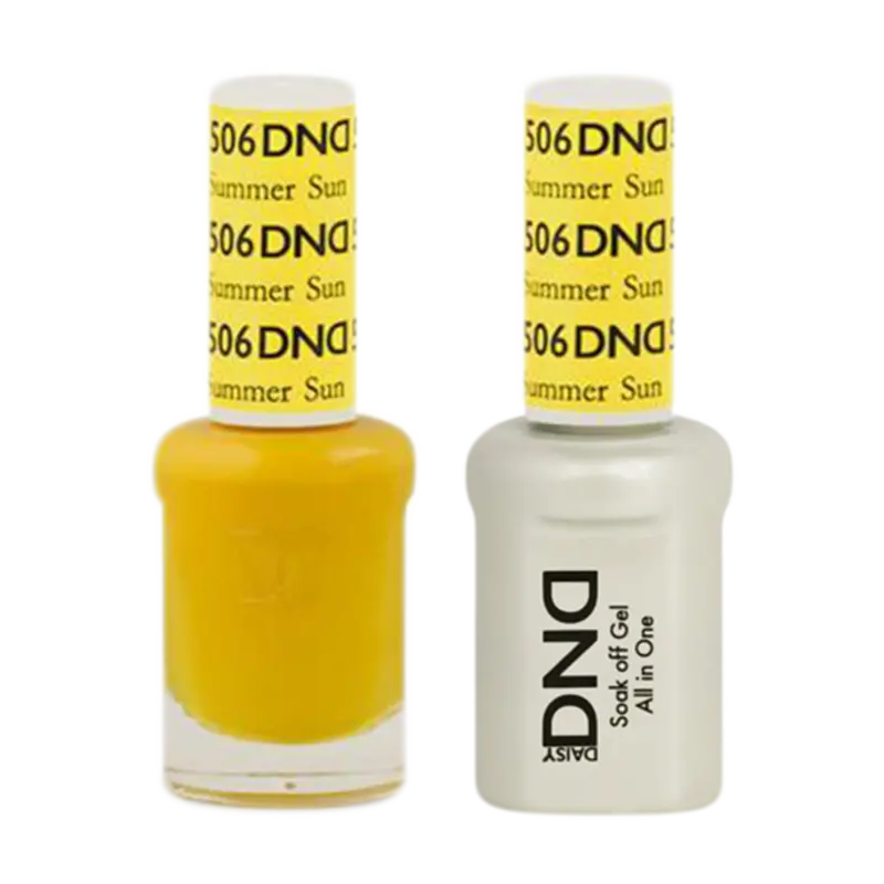 Daisy Dnd Gel & Lacquer Combo – Summer Sun Warm Tone 506 1
