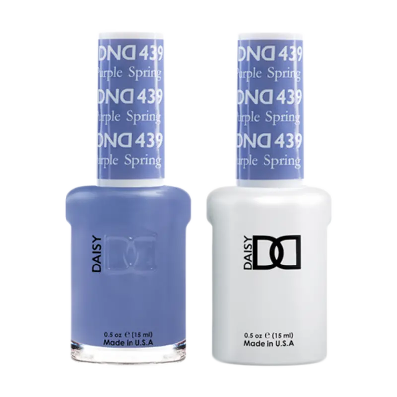 Daisy Dnd Gel & Lacquer Matching Set – Purple Spring Lilac 439 1