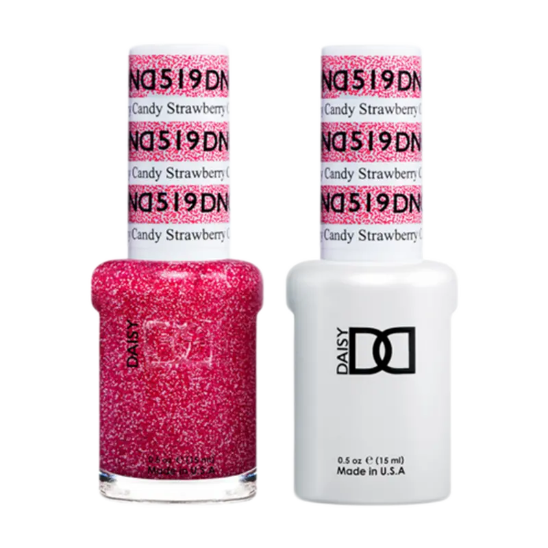 Daisy Dnd Gel & Lacquer Pair – Strawberry Candy #519 1