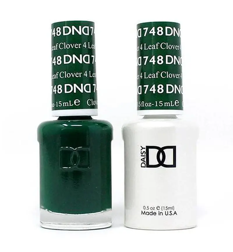 Daisy Dnd Gel & Nail Lacquer Duo – Four Leaf Clover Emerald 1
