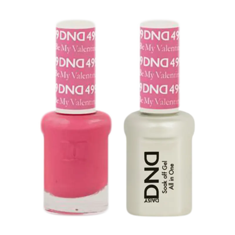 Daisy Dnd Gel & Regular Nail Polish Duo – Be My Valentine #499 1