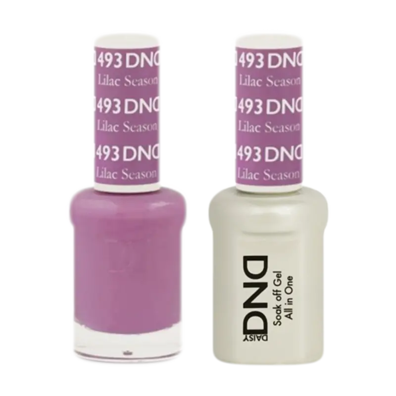 Daisy Dnd Gel & Standard Nail Lacquer Pair – Lilac Season #493 1