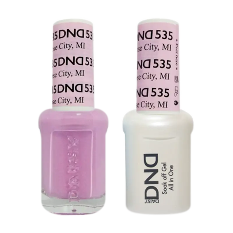 Daisy Dnd Gel & Standard Polish Set – Rose City Shade #535 1