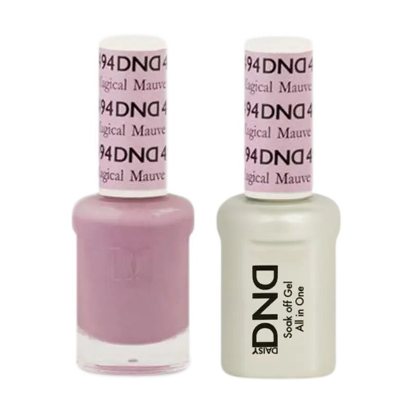 Daisy Dnd Hybrid Nail Polish Duo – Magical Mauve #494 1