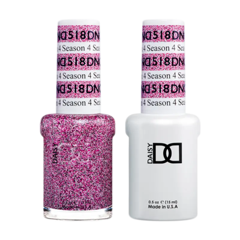 Daisy Dnd Hybrid Nail Polish Set – 4 Season #518 1
