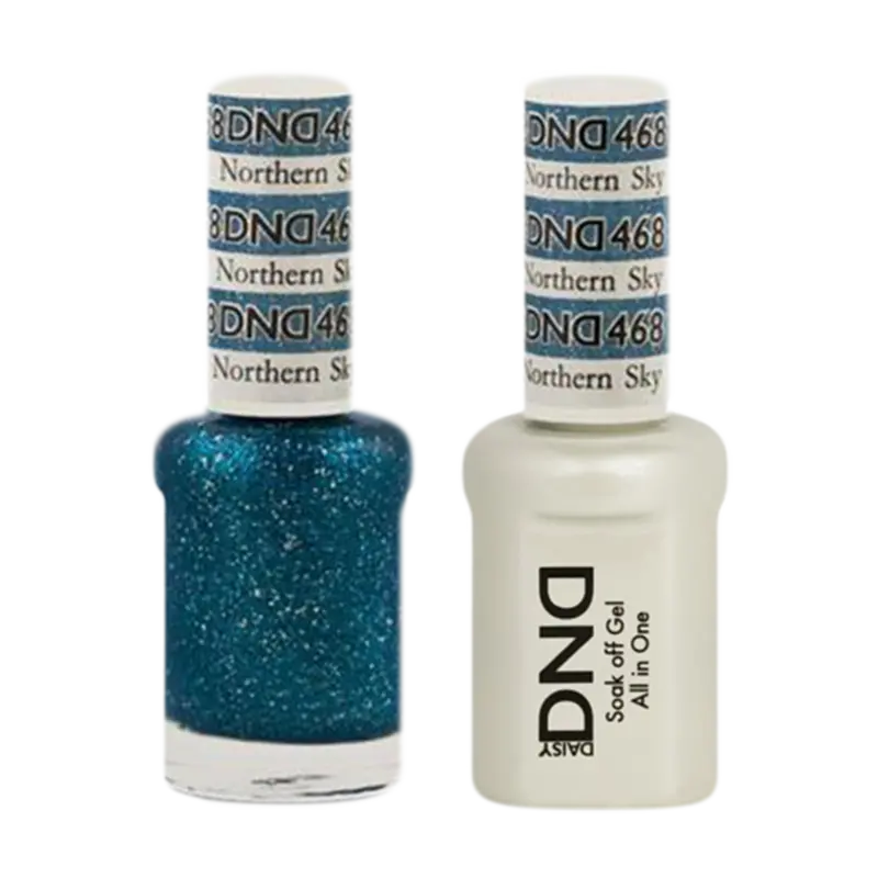 Daisy Dnd Northern Sky Gel & Nail Lacquer Duo (Shade 468) 1