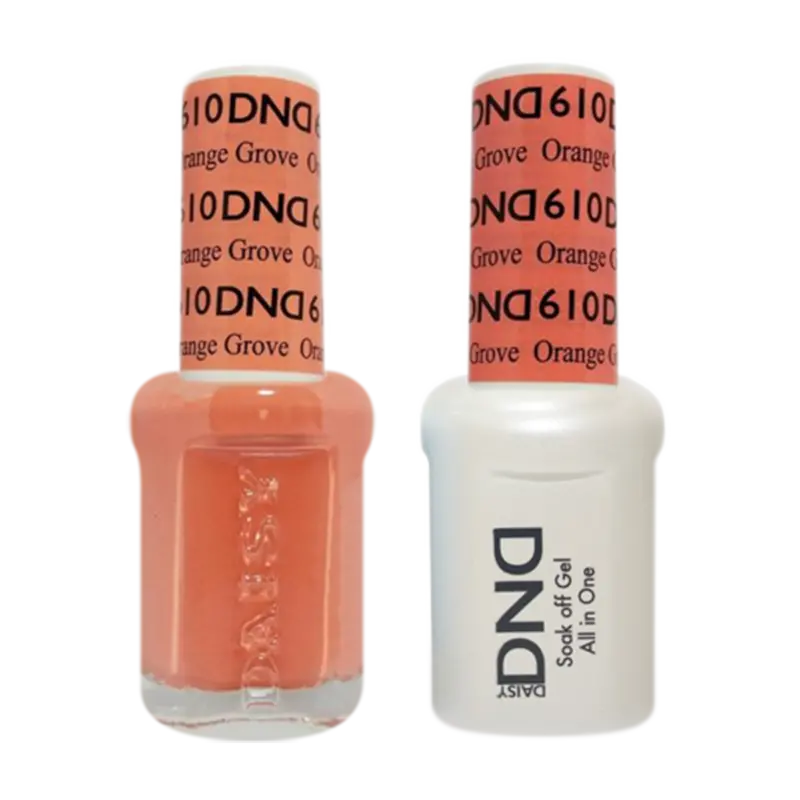 Daisy Dnd Orange Grove Gel & Nail Polish Pair 1