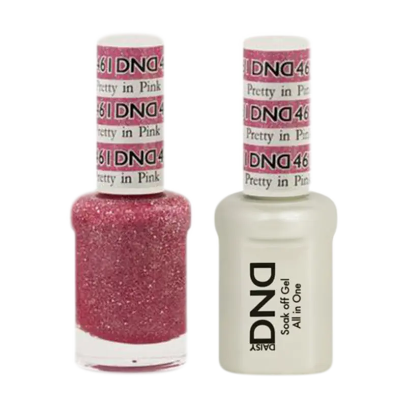 Daisy Dnd Pretty In Pink Gel & Nail Lacquer Duo (Shade 461) 1