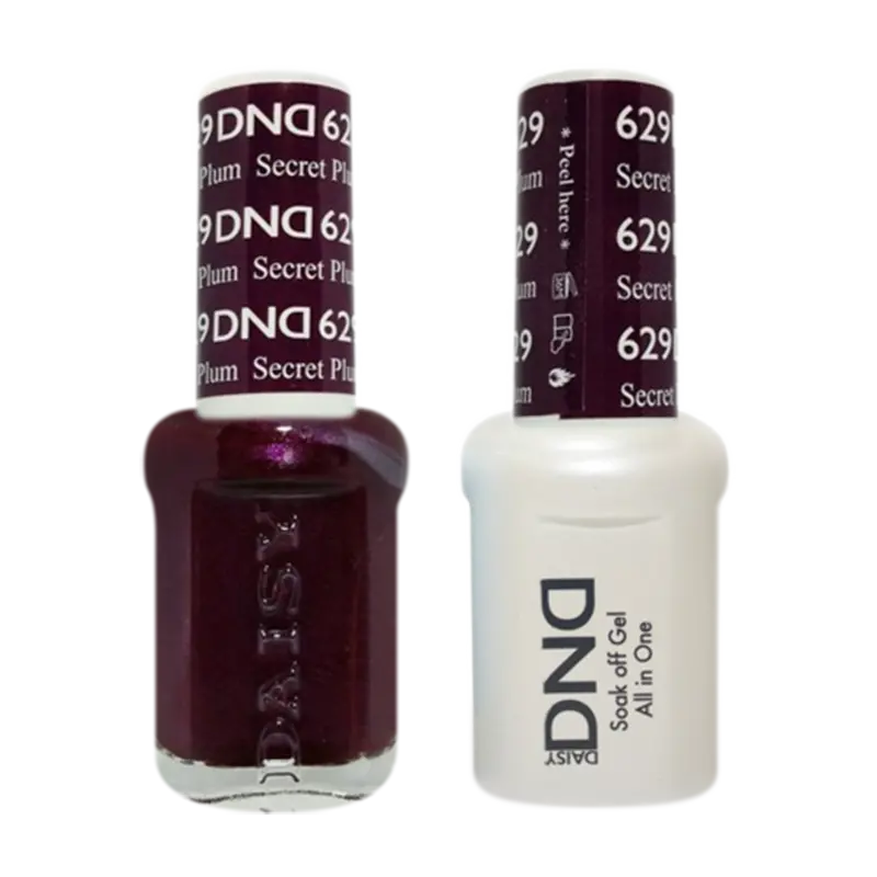 Daisy Dnd Secret Plum Gel & Lacquer Combination 1