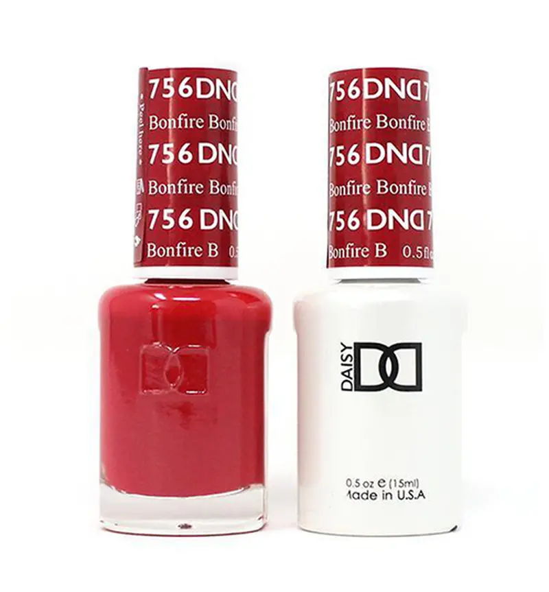 Daisy Dnd Soak-Off Gel + Nail Enamel Pair – Bonfire (756) 1