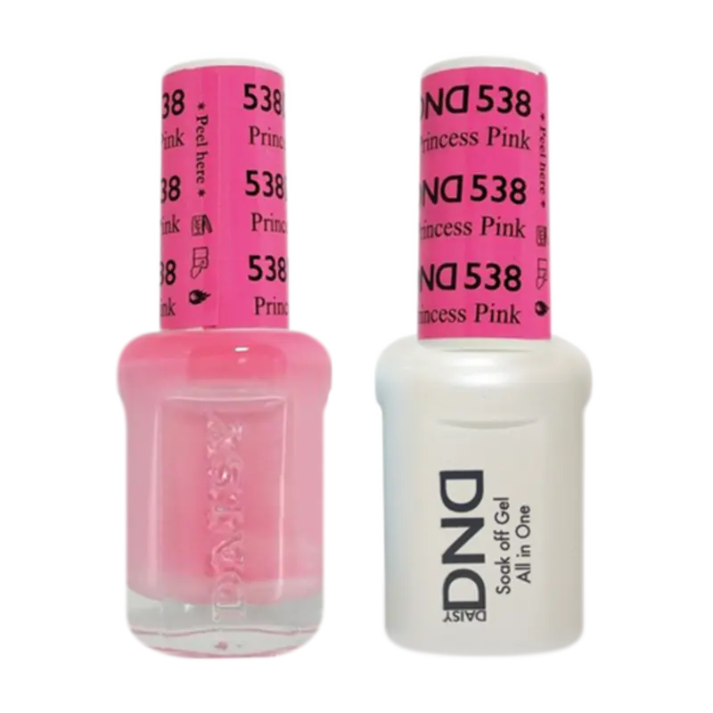 Daisy Dnd Two-In-One Nail Polish Kit – Princess Pink #538 1