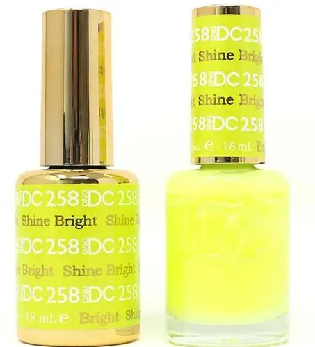 Dc Matching Duo Gel & Nail Lacquer In Shine Bright (Dc258) 1