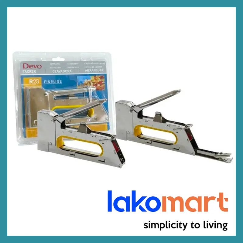Devo R23 Manual Staple Gun – Heavy-Duty Tacker 1