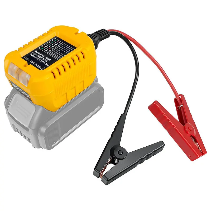 Dewalt 20V Max Portable Auto Jump Starter – Emergency 12V Booster Compatible With Compact And Midsize Vehicles 1