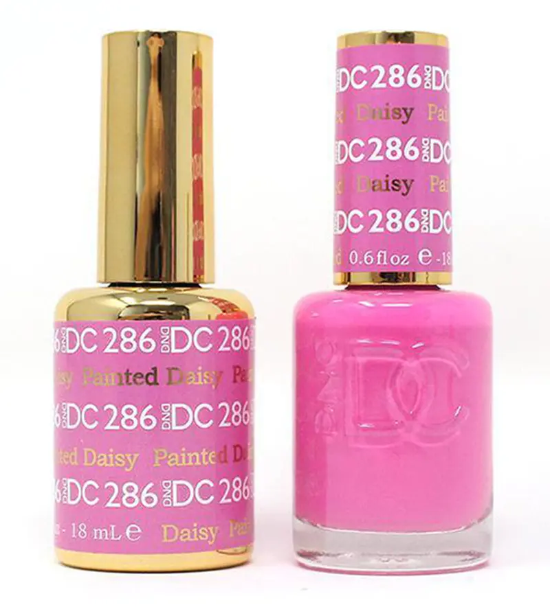 Dnd Dc286 Painted Daisy Soak-Off Gel & Coordinating Lacquer 1
