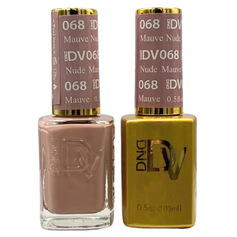 Dnd Diva Duo Gel Polish Set: Mauve Nude #068 1