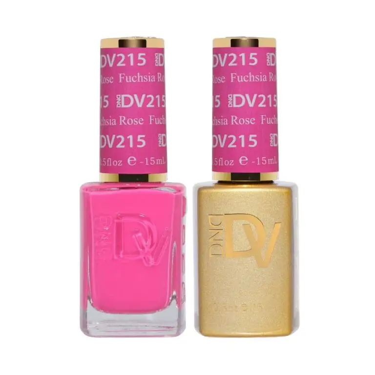 Dnd Diva Fuchsia Rose Nail Color – Rich Satin Magenta 1