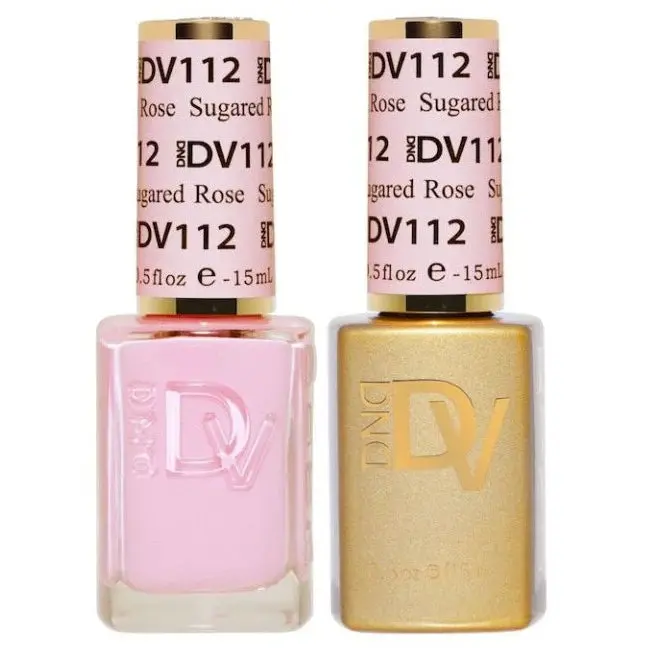 Dnd Diva Gel Polish In Sugared Rose #112 1